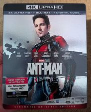 Ant-Man 4K UHD  Blu-Ray  Digital with OOP slip