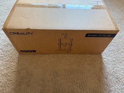 creality 3d printer ender 3 v3 se unopened box brand new