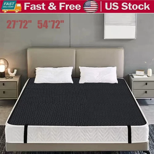 Grounding Mat for Bed Earthing Grounding Mattress Cover for Improve Sleep Pad US - product listing photo