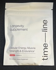Time-Line Longevity Supplement Mitopure Urolithin A 60 Softgels New FreeShipping