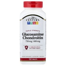 Glucosamine Chondroitin, Triple Strength, 150...