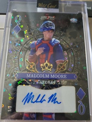 2024 Wild Card MALCOLM MOORE Auto Rookie Card #1/1 Autograph STANFORD RANGERS RC