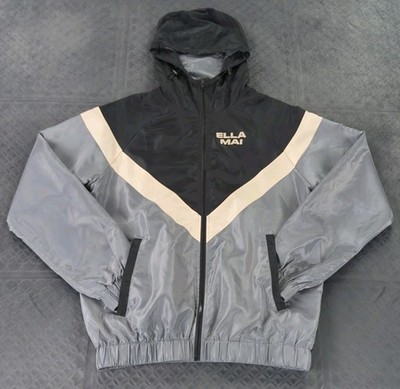 Ella Mai Heart On My Sleeve Tour Jacket Windbreaker Full Zip Hood Men Medium