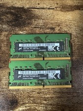 Micron 16GB 2x8GB Dual Channel DDR4 2400 MHz SODIMM Laptop RAM
