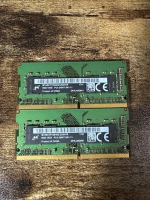 マイクロン　DDR4-2400 8GB×2＝16GB Micron 16GB (2x8GB Dual Channel) DDR4 2400 MHz SODIMM Laptop RAM