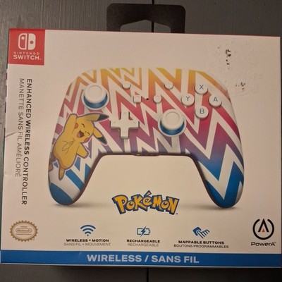 PowerA Enhanced Wireless Controller for Nintendo Switch (PIKACHU VIBRANT) NEW