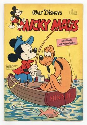 Micky Maus 1958, #17 VG+ 4.5