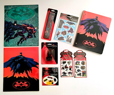 Vtg New Back-To-School Play Batman & Robin No...