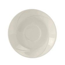 Tuxton China Inc San Marino 4-5/8" Diameter Pearl White Ceramic A.D. Saucer