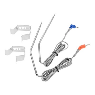 2×Meat Thermometer Probes Stainless Steel For Thermopro TP04 TP06 TP06S TP07B