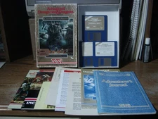 Commodore Amiga CHAMPIONS of Krynn Original Box AD&D RPG game