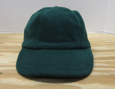 VINTAGE Gap Hat Cap Men Strapback Medium Large Green Forest Fleece Baseball 90s