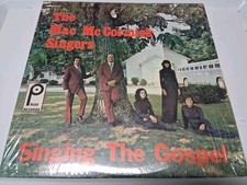 The Mac McCormick Singers&nbsp;&ndash;&nbsp;Singing The Gospel LP Pride Records Gospel NC VG+