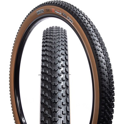 Maxxis Ikon Dual Compound EXO/TR Tire - 26in Black/Dark Tan, 26x2.2