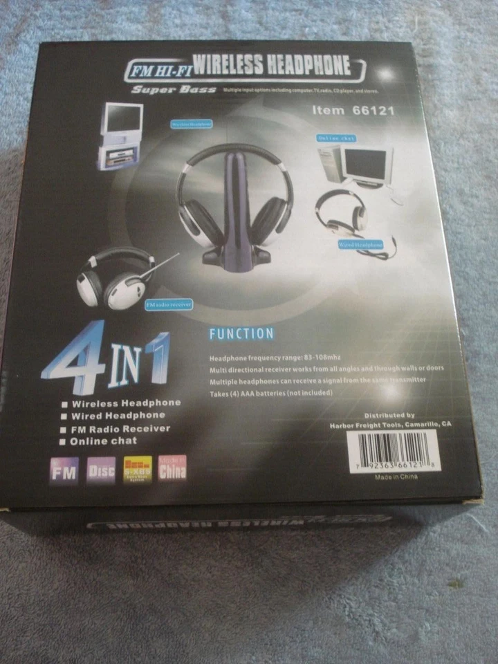 NUEVOS AURICULARES INALÁMBRICOS 4 en 1 FM HI-FI Y NUEVOS APPLE IPOD SHUFFLE 1 GB - Imagen 3 de 4