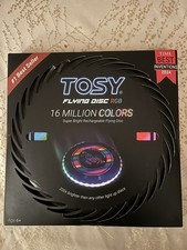 TOSY Flying Disc - 16 Million Color RGB - Rechargeable NEW