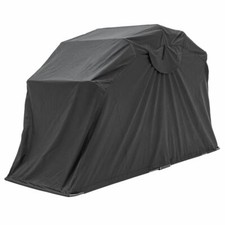 Black Widow Water-Repellent Flip-Over Motorcy...