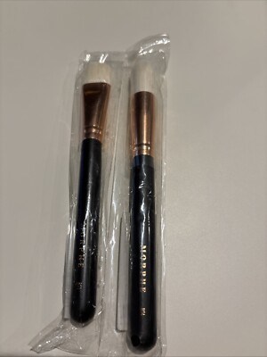 Morphe Brushes R11 Deluxe Oval Shadow, R14 Round Contour Brushes 