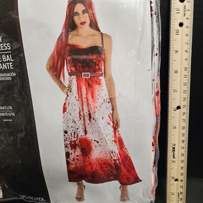 bloody prom dress Adult Premium Bloody Horror Leggings Large/XL