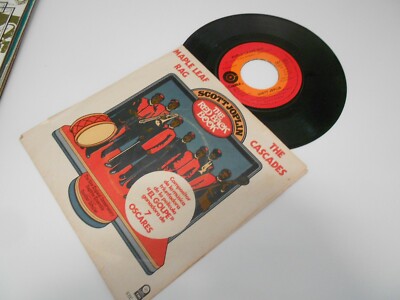 MAPLE LEAF RAG /THE CASCADES 45 RPM SINGLE NEW ENGLAND CONSERVATORY CAP SEC-032