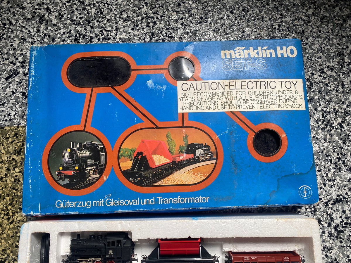値下げ★西ドイツ製鉄道模型 Marklin SET-HO E・S 2点セット 値下げ☆西ドイツ製鉄道模型 Marklin SET-HO E・S 2点セット