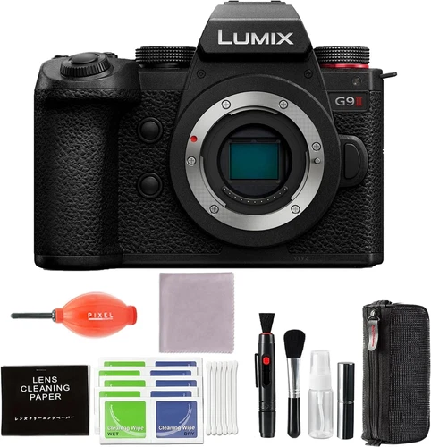 Panasonic Lumix G9 II Mirrorless Camera (Body Only) w/ Accessories Bundle