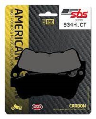 SBS 934H.CT Carbon Performance Brake Pads Sportster Front 41300004 58055