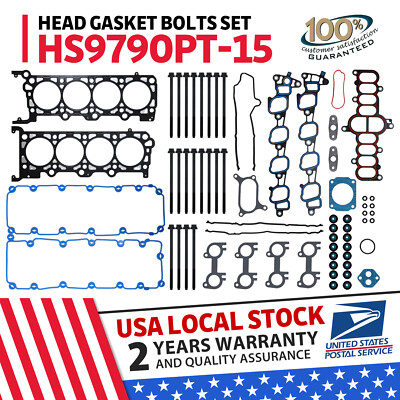 Fit For 00-04 Ford F150 F350 Expedition Excursion E150 5.4L Head Gasket Set