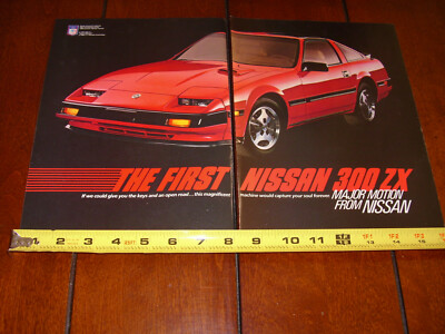 1984 NISSAN 300ZX TURBO ORIGINAL 2 PAGE AD | eBay