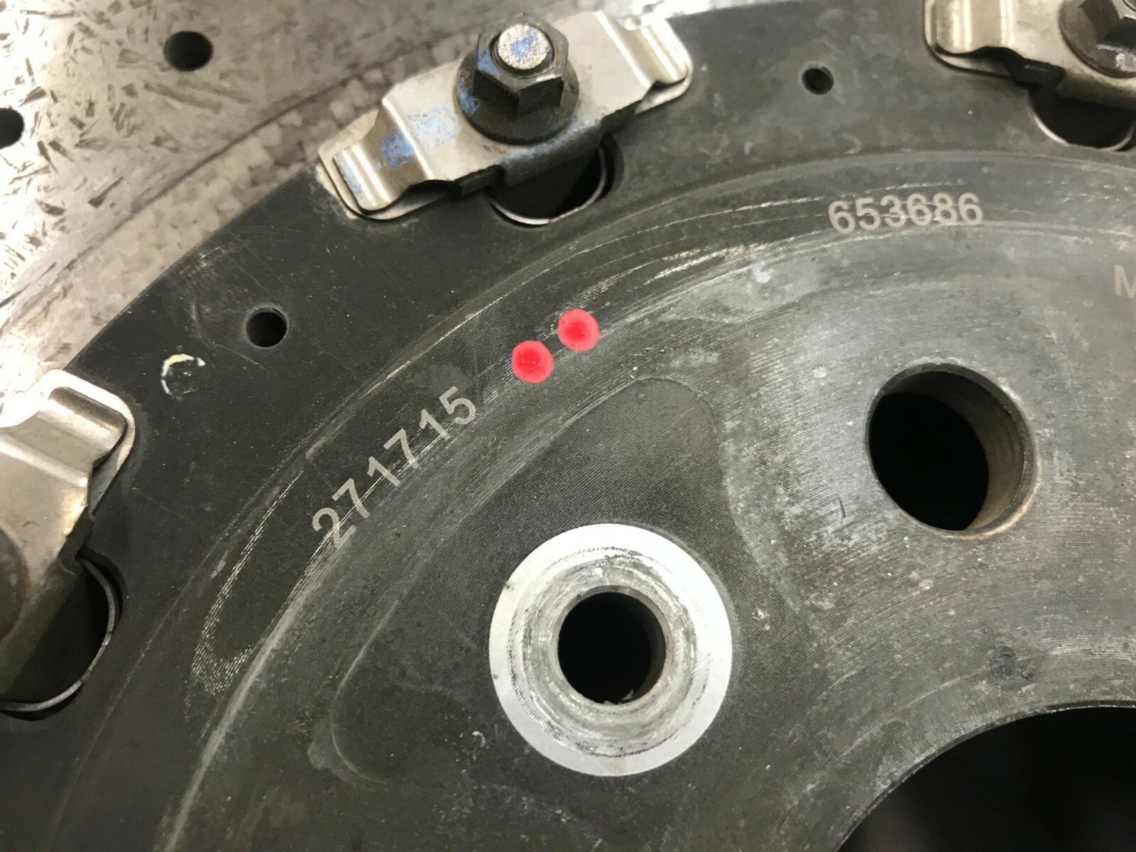 FERRARI 458 ITALIA SPIDER FRONT CARBON CERAMIC BRAKE DISC OEM 271715 304562 #2