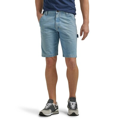 Men's Wrangler Five Star Flex Carpenter Blue Jean Shorts ~Size 46