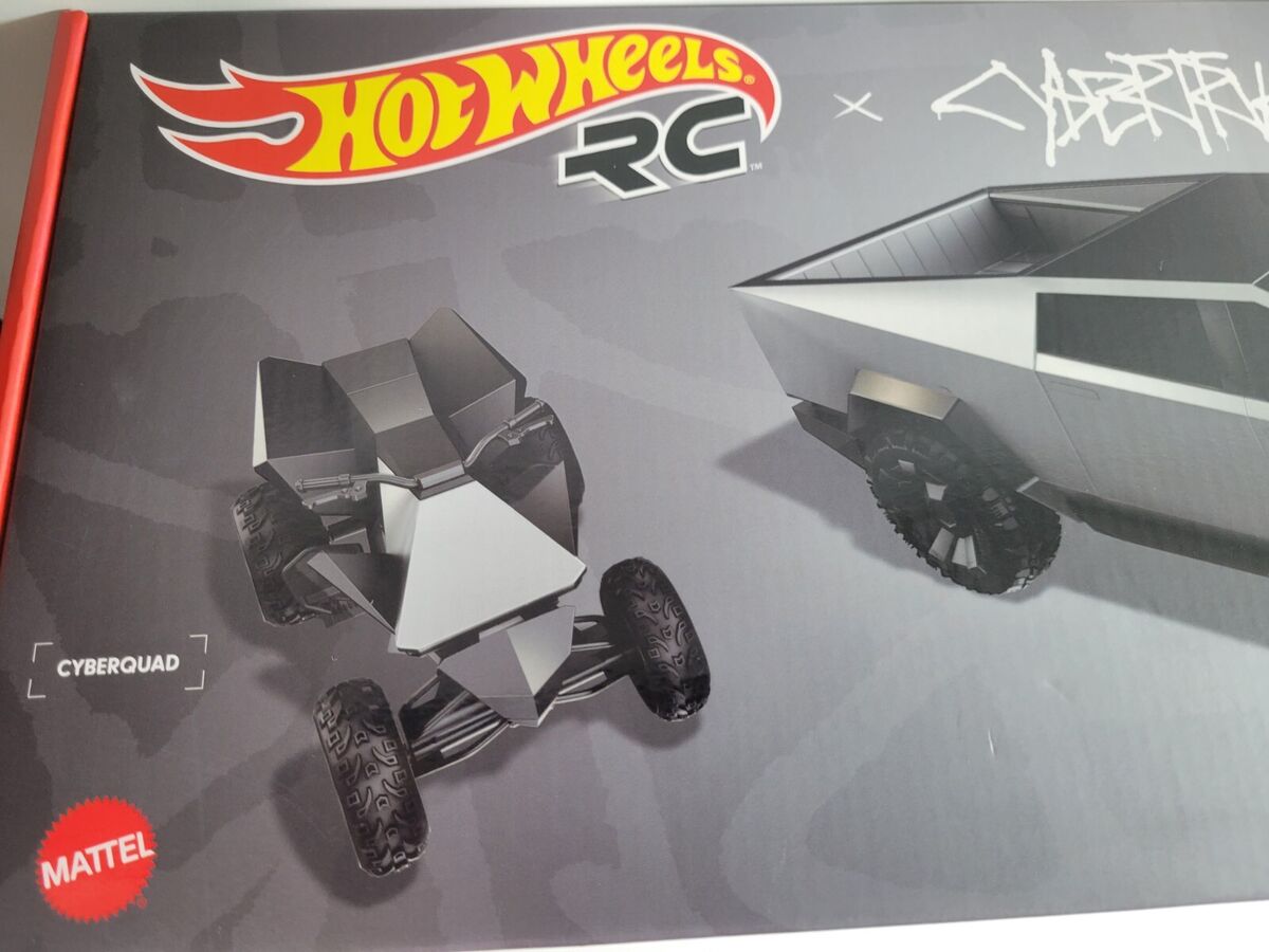 Hot Wheels🔥TESLA CYBER TRUCK 1:10 &CYBERQUAD R/C Limited Hot Wheels🔥TESLA CYBER TRUCK 1:10 &CYBERQUAD R/C Limited