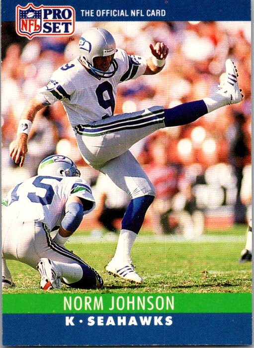1990 Pro Set#302 Norm Johnson