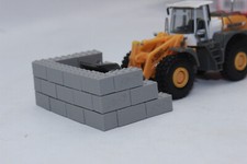 24 Betonblocksteine 8er Systembaustein 1:87 Blockstein Betonstein Ladegut Silo