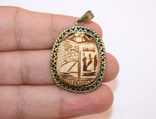 Scarab Pendant Amulet For Ancient Egyptian Pharaonic Civilization