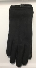 Goodfellow  Co Mens Gloves Tech Touch Leather Gray Medium