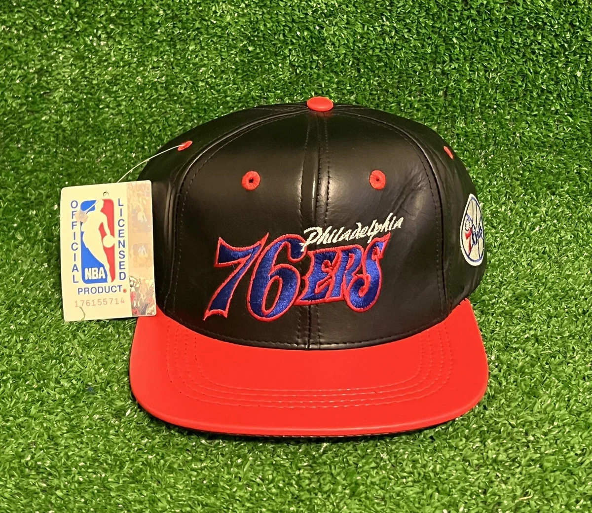 VTG 1996 Philadelphia 76ers Sixers Jeff Hamilton NBA Leather