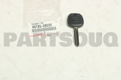 8978526020 Genuine Toyota TRANSMITTER, TRANSPONDER KEY MASTER