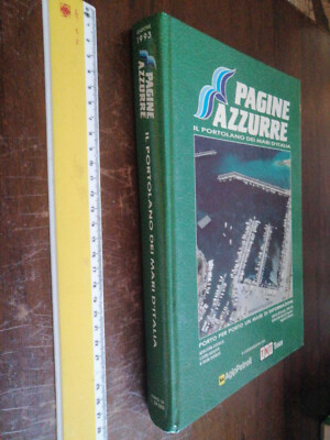  BUCH: Blaue Seiten - Il Portolano dei mari d'Italia Ausgabe 1993  
