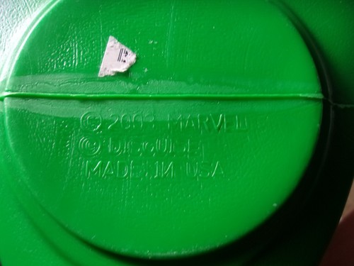 HULK Halloween Trick or Treat Candy Bucket Tote Pail 2003 Marvel - Imagen 5 de 5