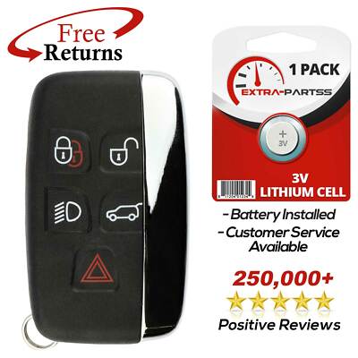 For 2015 2016 2017 2018 Range Rover Evoque Keyless Entry Smart Remote Key Fob