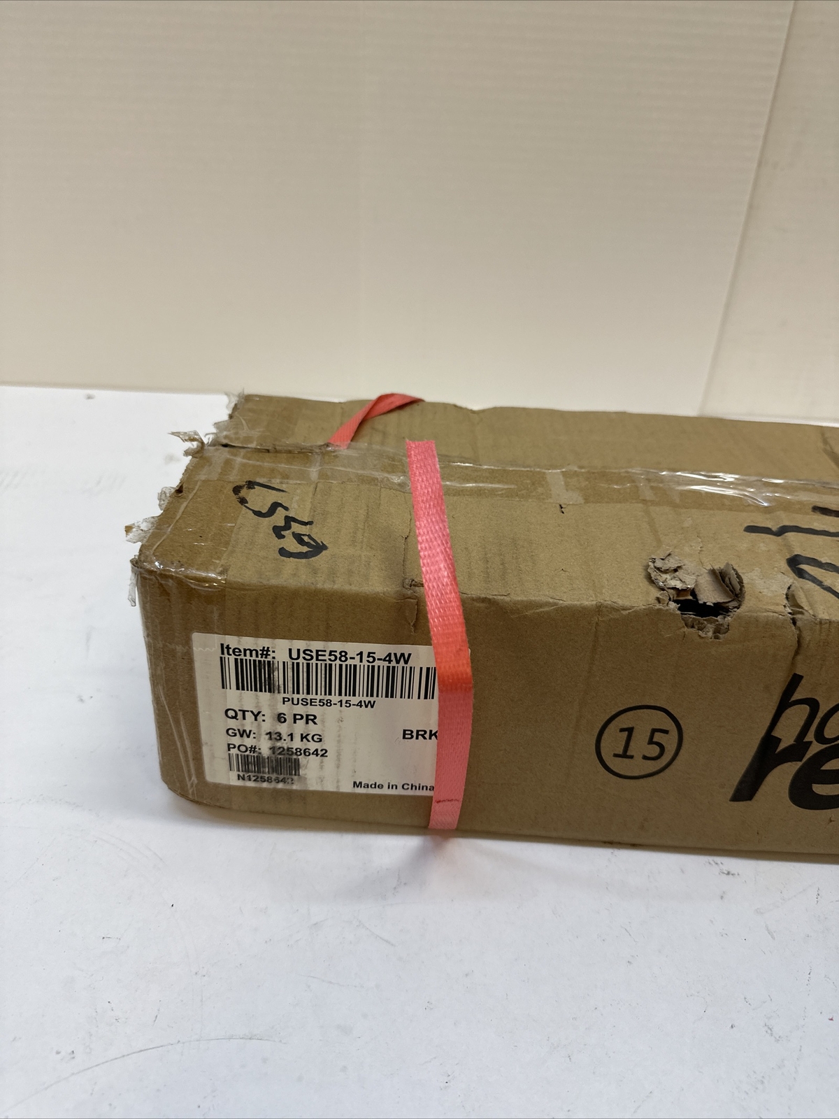 Hardware Resources USE58-15-4W UMS - USE58 Series 16 Inch Full - Zinc 6PK