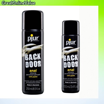 pjur BACK DOOR  lubricant*Silicone based ANAL glide lube* jojoba extract