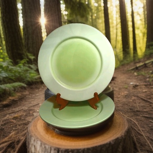 Target Home 12" Green Chop Plate Round Platter Set of 2