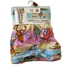 Rugrats Women  s Small Sleep Lounge Pajama Jogger Pants by Briefly Stated NWT