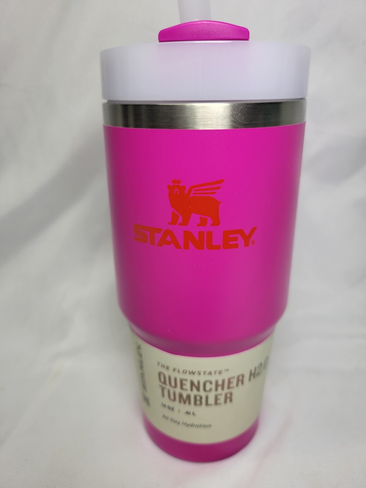 NEW Stanley 14oz H2.0 Flowstate Quencher Tumbler- Vivid Violet 🆕️✅️🥤