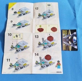 LEGO SYSTEM Instructions Cod. 4920 Lego Space Series 1999