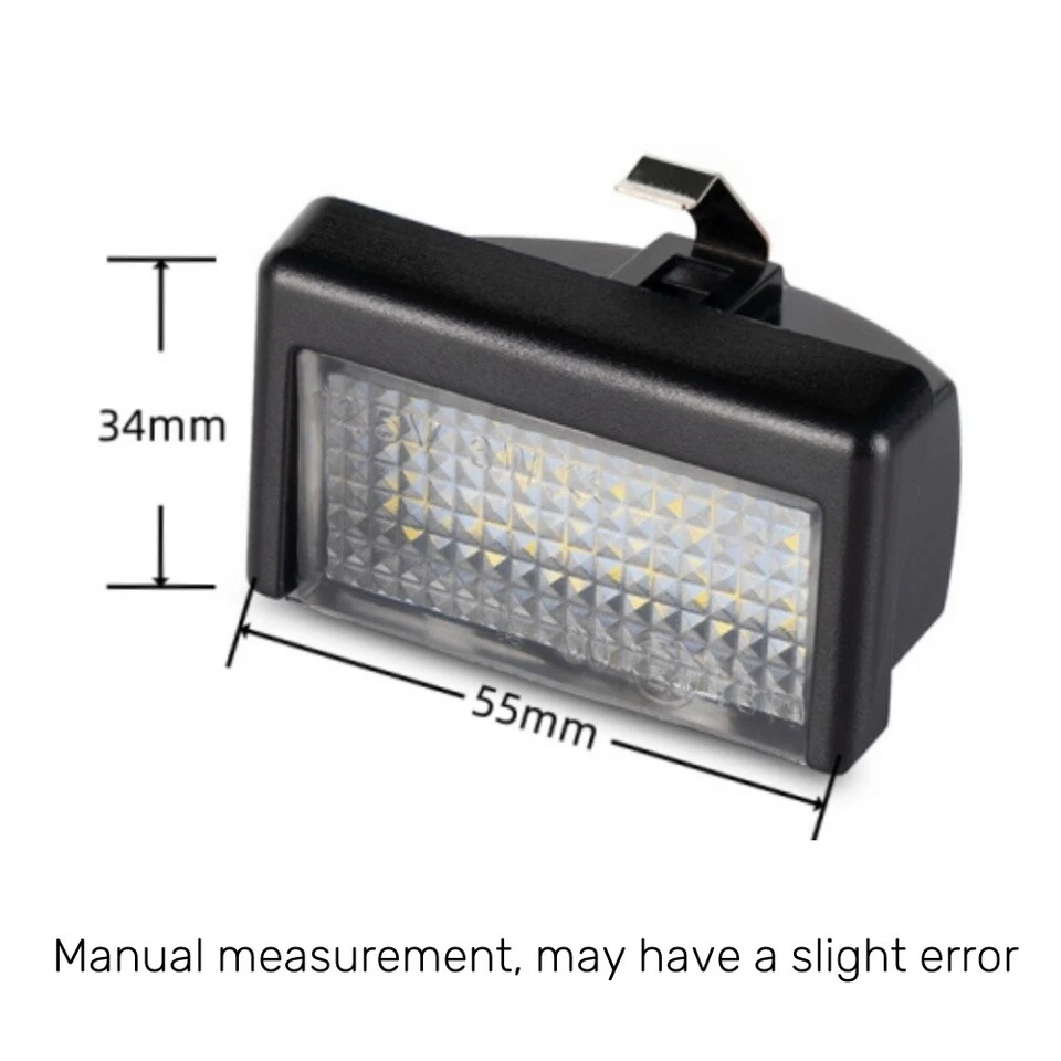 Para Smart Roadster 452 03-05 2x Luces LED blancas SMD A4528200056 Foto 2 de 4