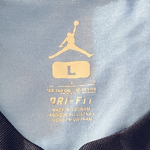 Nike Air Jordan Jumpman Dri-Fit Blue Graphic Tee Top Boy’s Sz L (12-13 Yrs) - Picture 3 of 8