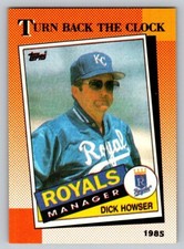 1990 Topps - Turn Back the Clock #661 Dick Howser